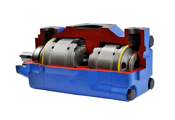 Pompe de palette industrielle hydraulique d'Eaton Vickers 25V pour les machines en plastique d'injection