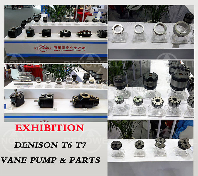 Pompe de palette de B22 B12 T6cc Denison, pompe D111 hydraulique à haute pression