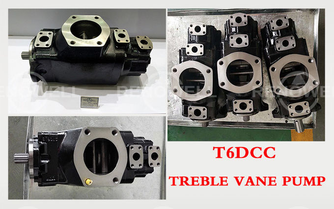 Pompe de palette hydraulique de T6DCC T6EDC à faible bruit pour des applications industrielles